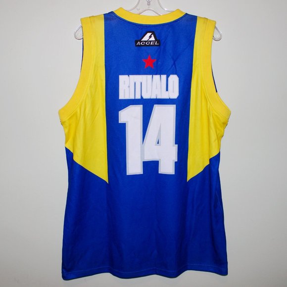 new Talk 'N Text Tropang Texters 2006 PBA Accel #14 RITUALO basketball jersey - Picture 2 of 14